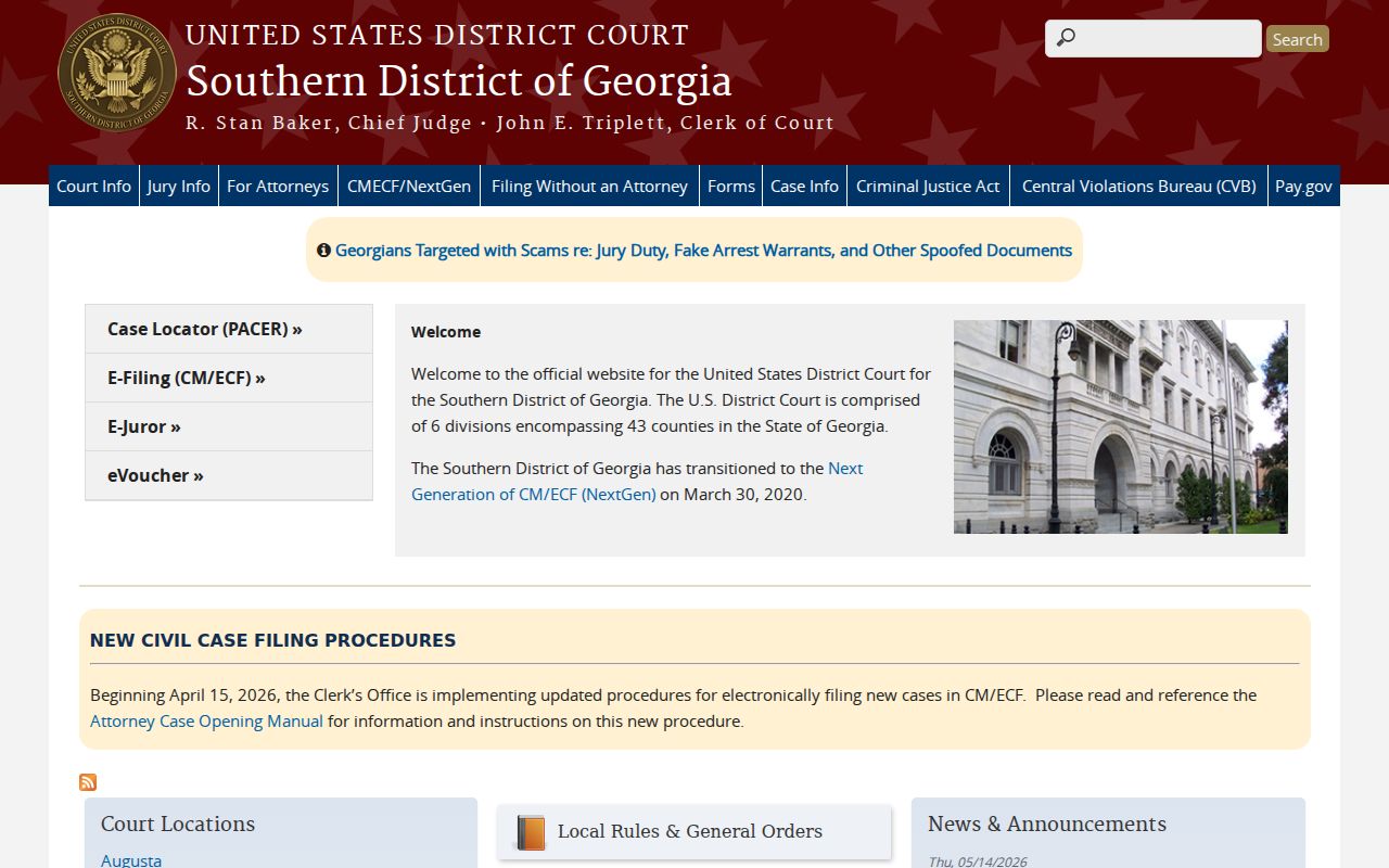 Jeff Davis County Southern District of Georgia criminal cases
